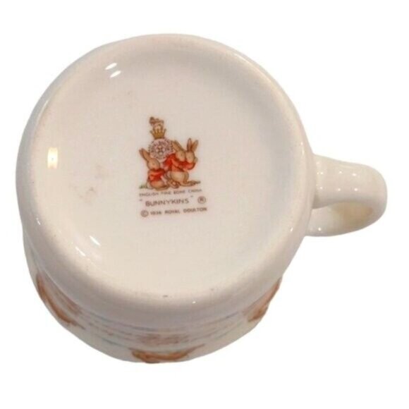 Royal Doulton "Bunnykins'' Bone China Box Set "Celebrate Your‎ Christening" 1993 - Picture 10 of 11